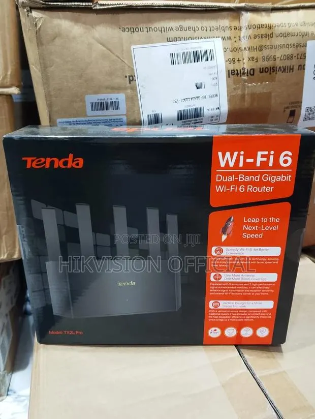 Tx12l Pro Ax3000 Dual Band Gigabit Wi-Fi 6 Router-Tenda · Photo 1