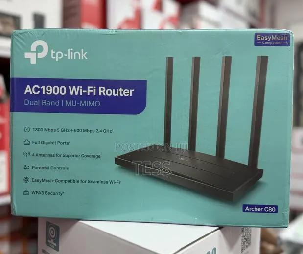 Tp-Link Archer C80 Ac1900 Mu Mimo Wireless Wifi Router Dual Band · Photo 1