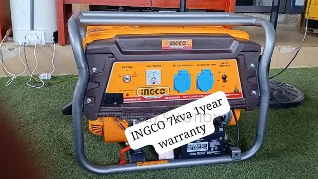 Ingco 7kva Copper Coil Petrol Generator – Durable Performance 7kva · Photo 1