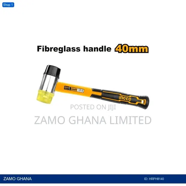 Rubber and Plastic Hammer 40mm - Hrph8140 · Photo 1