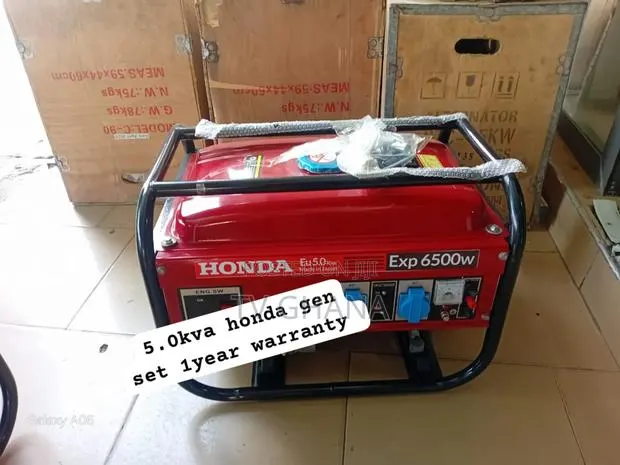 Honda 6500 Watts Generator – Quality Guaranteed 6500watt · Photo 1