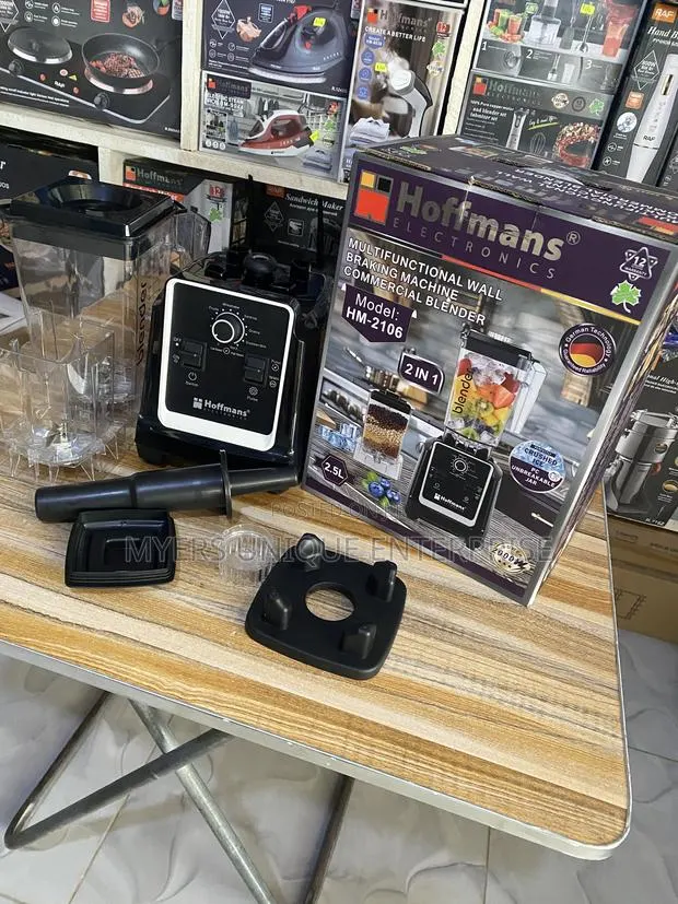 Hoffmans High Speed Commercial Blender (2in1) · Photo 1