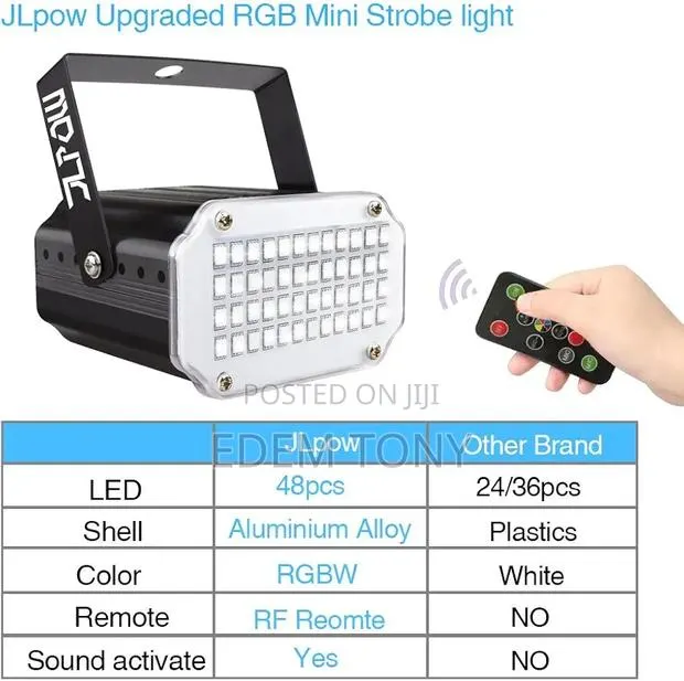 48-led Mini Strobe Light With Remote · Photo 4