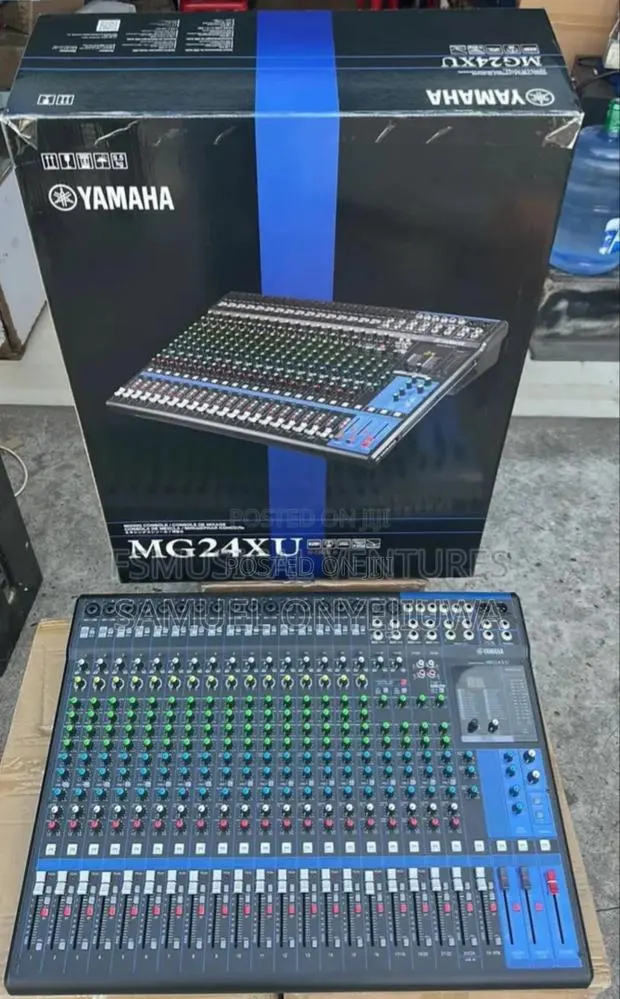Yamaha Mg24xu 24-Input 4-Bus Mixer With Effects · Photo 1