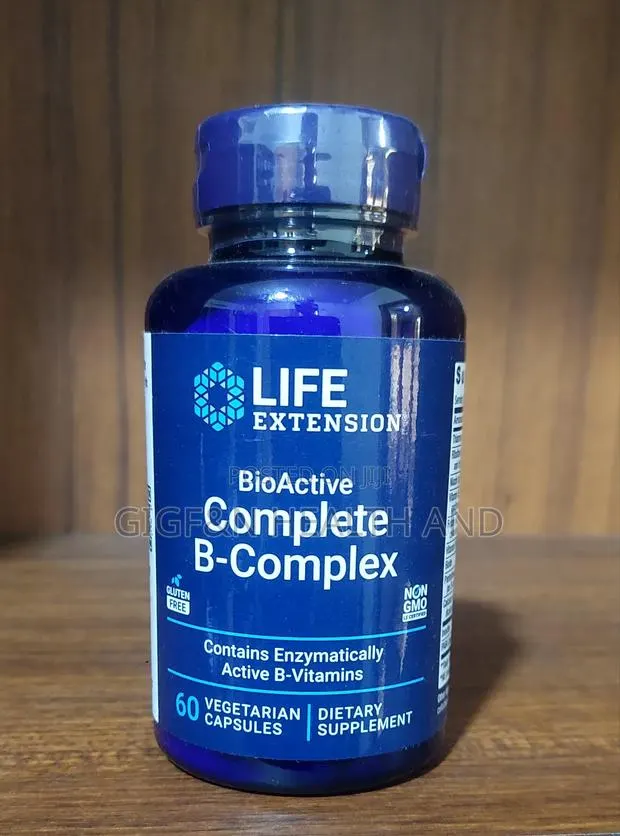 Bioactive Complete B-Complex, 60 Veg. Cap.(2027 Expiry) · Photo 1