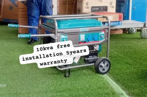 Total 10kva Petrol Generator – Heavy Load Handling Machine · Photo 1