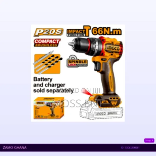 Compact Brushless Cordless Impact - Cidli206681 · Photo 1