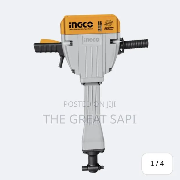 Ingco Demolition Breaker 2200W With HEX Chuck System · Photo 1