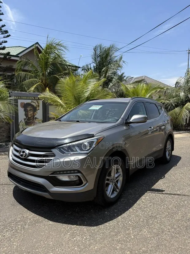 Hyundai Santa Fe SE AWD 2017 Gray · Photo 1