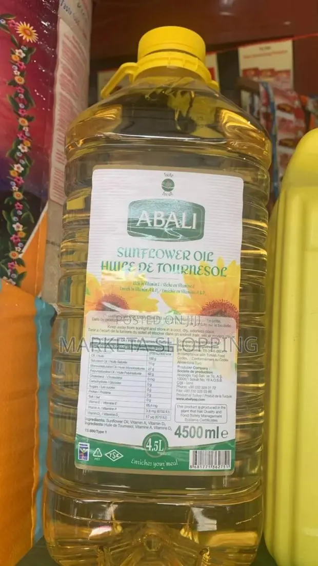Abali Sunflower Oil 4.5L · Photo 1
