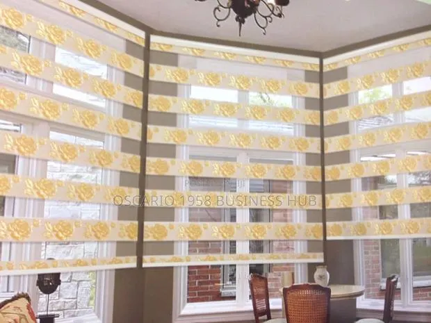Luckup Zebra Design Curtain Blinds · Photo 1