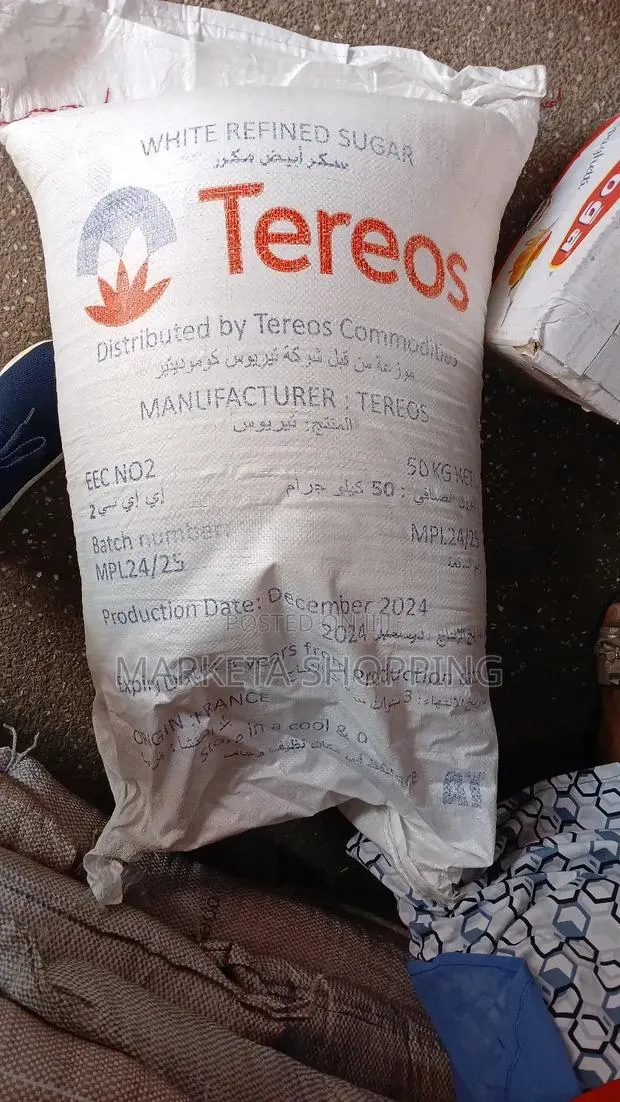 White Refined Sugar Tereos 50kg · Photo 1