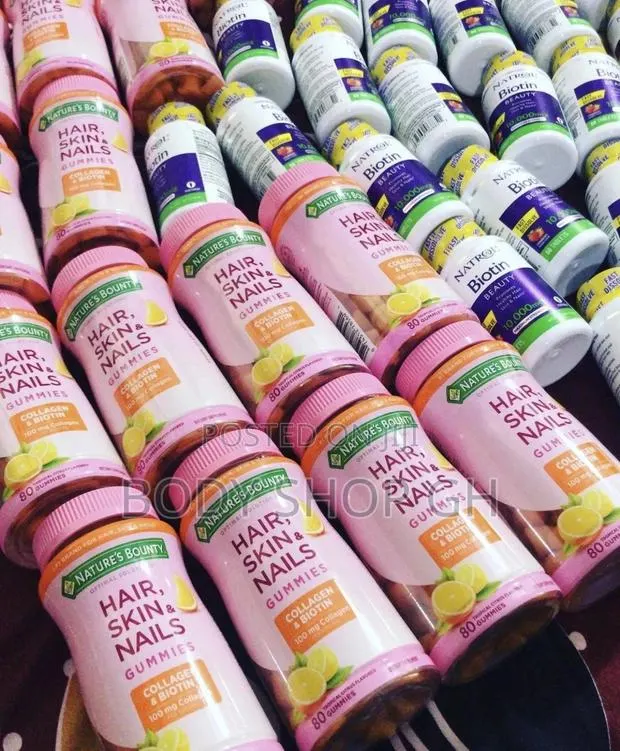 Biotin + Collagen Hair,Skin Nails Supplements · Photo 1