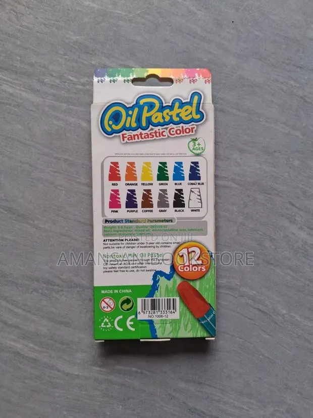 Oilpastel Fantastic Color (12 Colors) · Photo 2