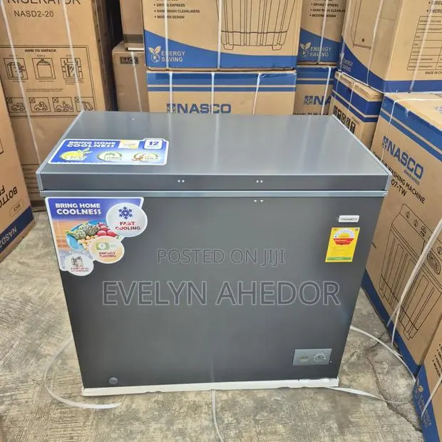 Good Price of Nasco Chest Freezer 200L With Lock and Key for Sale · Photo 1