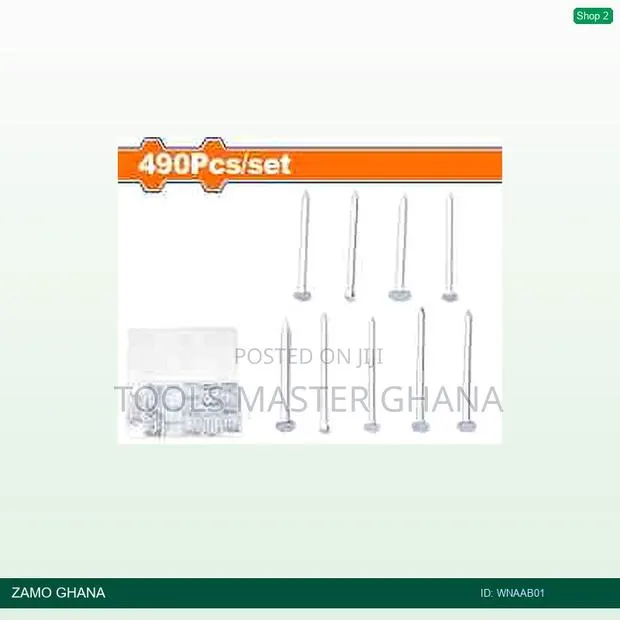 490 PCS Nail - Wnaab01 · Photo 1