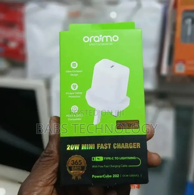 Oraimo 20W Mini Super Fast Charger · Photo 1