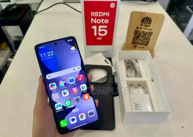 New Xiaomi Redmi Note 15 512 GB Black · Photo 1