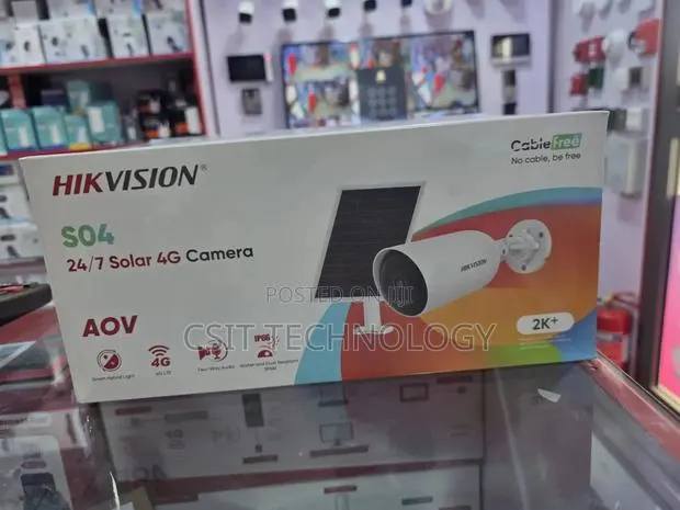 Hikvision Bullet Solar Camera 4g S04 · Photo 1