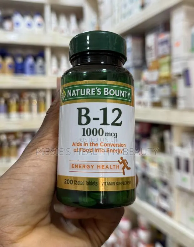 Nature’S Bounty Vitamin B-12 1,000 McG, 200 Tablets · Photo 1