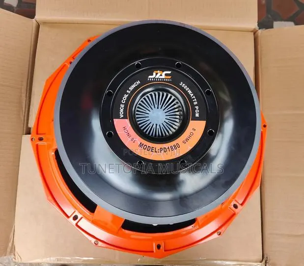 Jac Pd1880 3500watt Pair of 18inches Naked Speakers · Photo 1