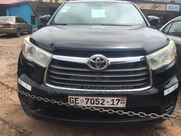 Toyota Highlander 2016 Black · Photo 1
