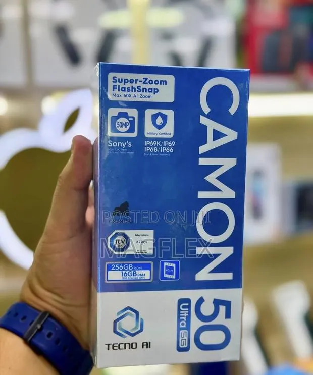New Tecno Camon 50 Ultra 512 GB Blue · Photo 1