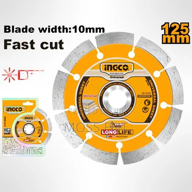 Dry Diamond Disc 5" - 10mm - Dmd011252 · Photo 1
