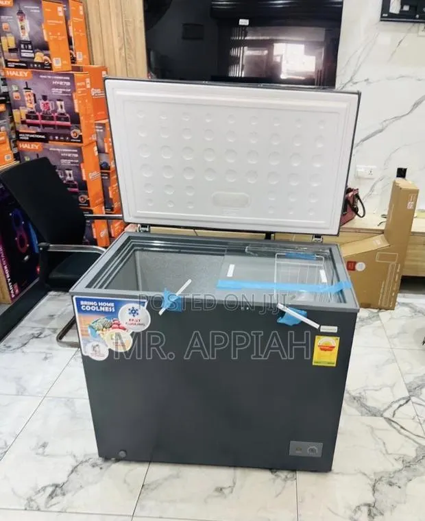 Get Nasco 251Liters Single Door Chest Freezer(Gray)Nas300 · Photo 1