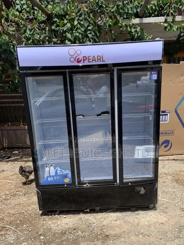 Top Class 950l Pearl PVC-153-Door Glass Display Fridge. · Photo 1