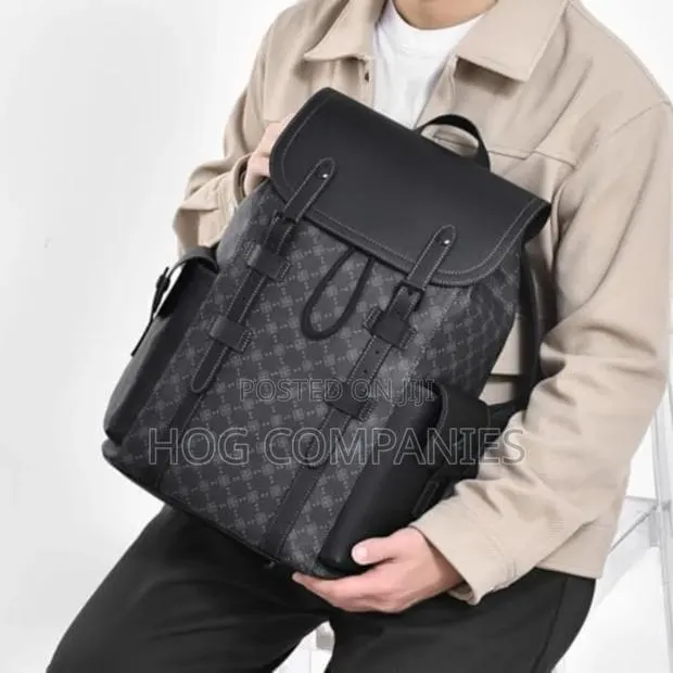 Leather Laptop Travel Backpack School Bag in Accra- Fast Delivery · Photo 1