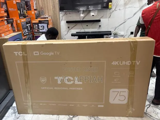 Choose Unique TCL 75” Qled Smart Screen Television(2025 Model) · Photo 1