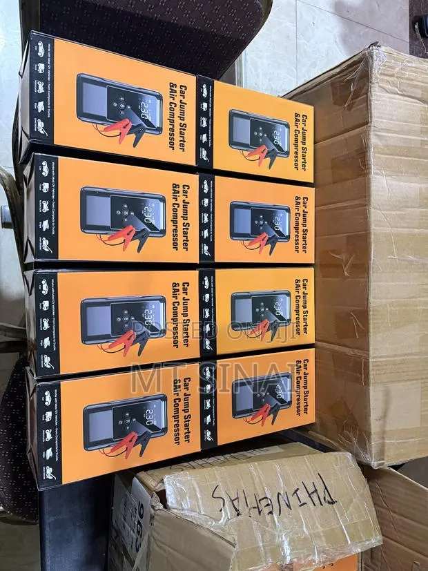 Car Jump Starter With Pump Tire Pressure · Photo 1