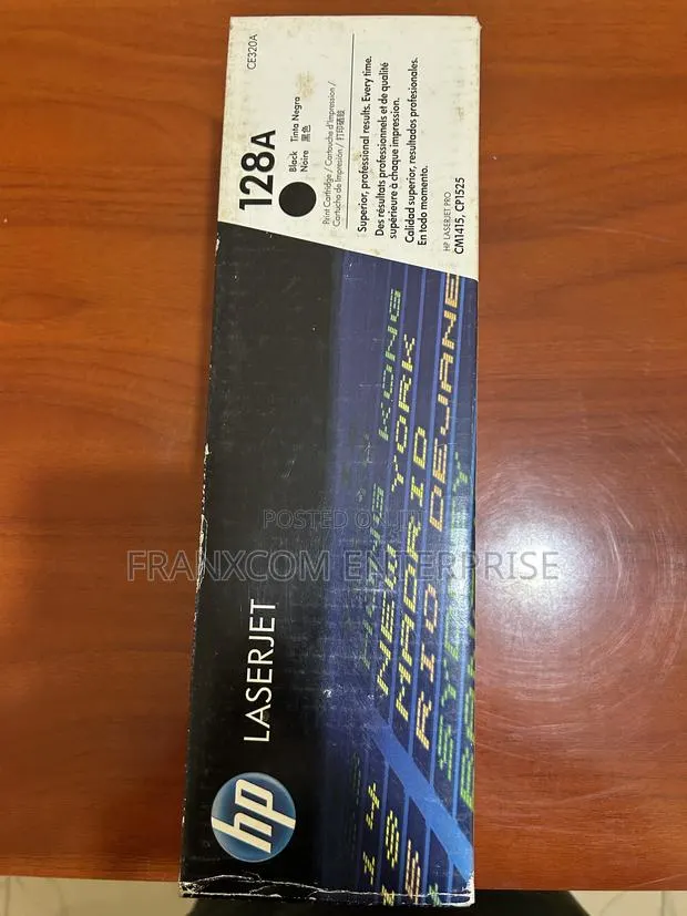 HP 128A Toner Cartridge for HP Printer · Photo 1