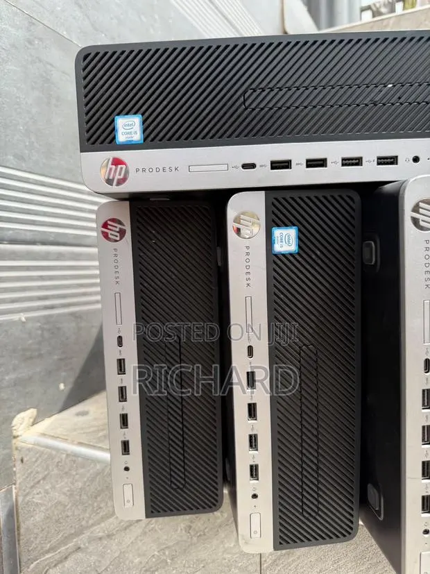 Desktop Computer HP EliteDesk 800 G3 8GB Intel Core i5 SSD 256GB · Photo 1