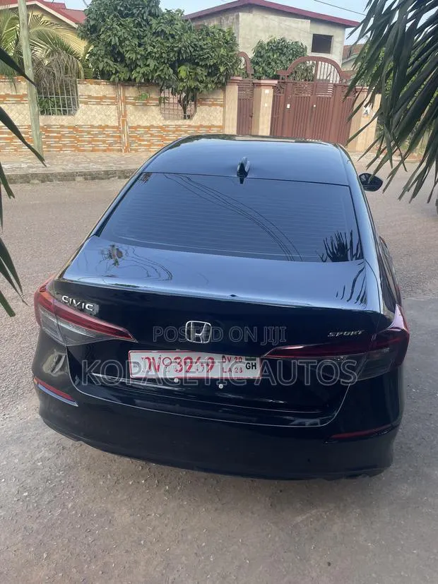 Honda Civic Sport CVT 2025 Black · Photo 1