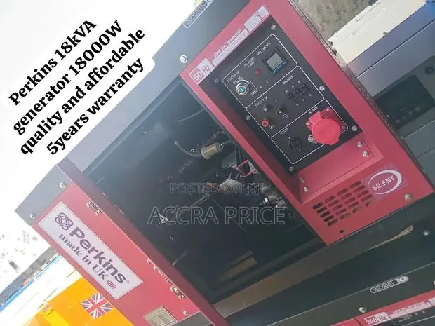 Perkins 18kVA Diesel Genset – Premium Quality With 5 Years Warranty · Photo 1