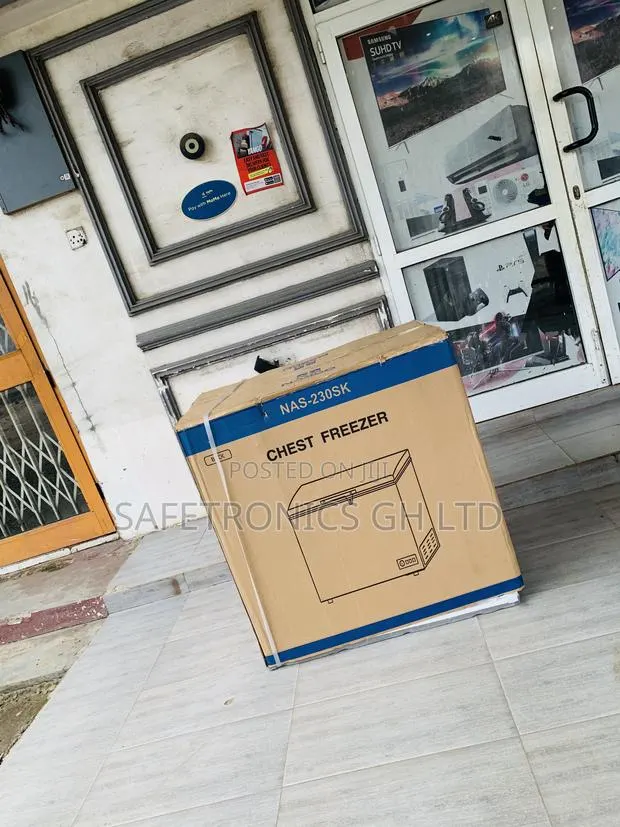 Zealous Grey Nasco 198ltrs Chest Freezer Nas-230sk · Photo 1