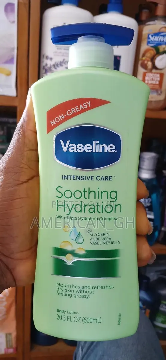 Vaseline Soothing Hydration Body Lotion, 600ml · Photo 1