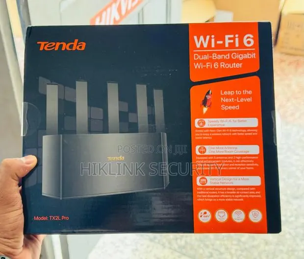 Tenda Wifi 6 Dual Band Ax1500 Router · Photo 1