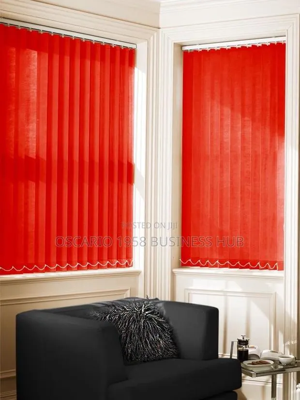 Green Tea Zen Modern Vertical Window Curtain Blinds · Photo 1