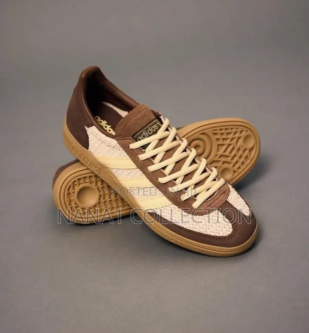 Adidas Handball Spezial in Preloved “Brown/Orange” Tint/Gum Sneakers · Photo 1