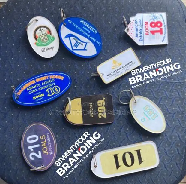 Acrylic Hotels/Apartments Keyholders · Photo 1