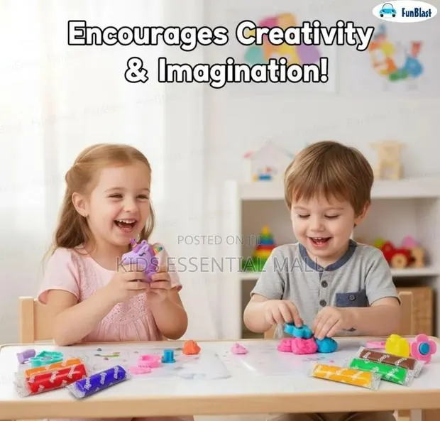 3 Pack Unicorn Clay Dough · Photo 4