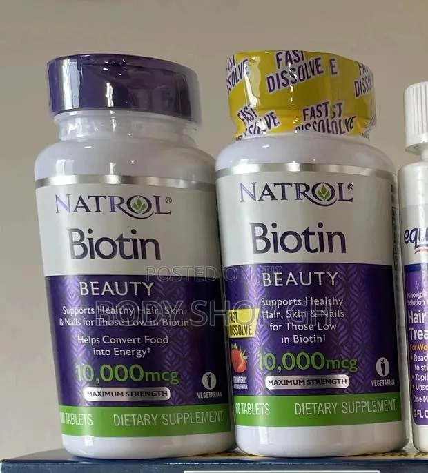 10,000 MCG Natrol Biotin (Hair,Skin Nails) · Photo 1