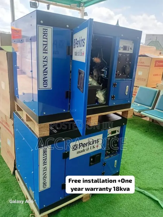 Energyflow 18kva Perkins Diesel Genset 15kw Compact Body · Photo 1