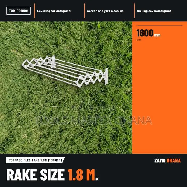Tornado Flex Rake 1.8M (1800Mm) - TOR-FR1800 · Photo 1