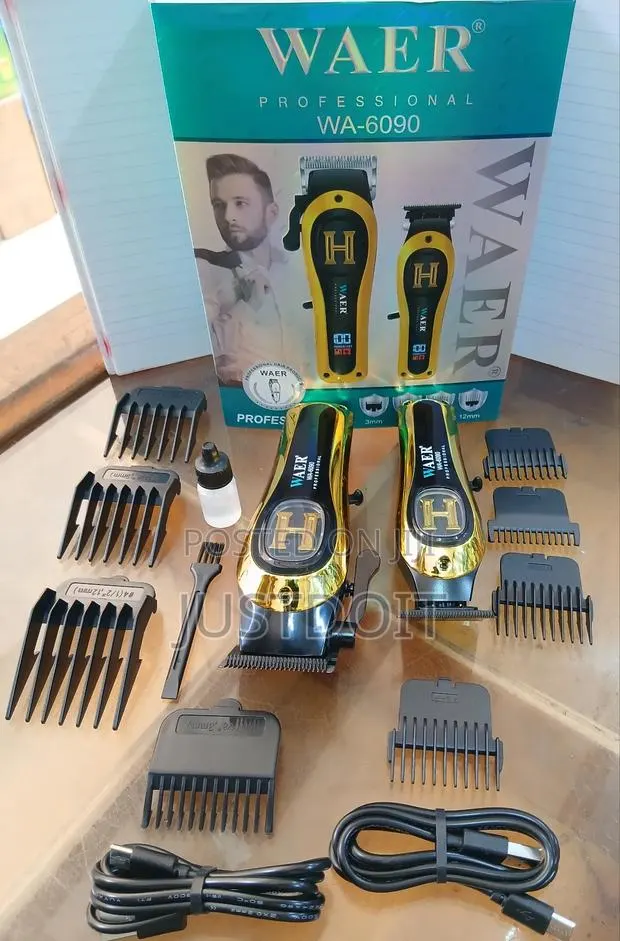 Where 6090 2 in 1 Rechargeable Barbering Machine · Photo 1