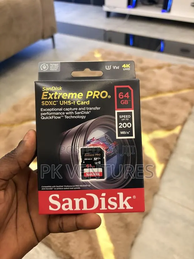Extreme 64gb Sandisk Sd Card for Camera · Photo 1