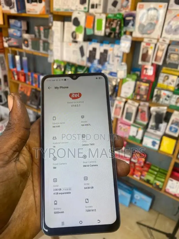 Itel A50 128 GB Blue · Photo 1